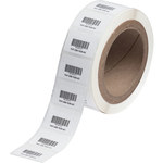 imagen de Brady THT-235-7425-2-AC Rollo de etiquetas troqueladas para impresoras - 1 pulg. x 1.5 pulg. - Polipropileno - Blanco - B-7425