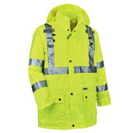 imagen de Ergodyne Glowear Rain Jacket 8365 24324 - Size Large - High-Visibility Lime
