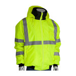 imagen de PIP Work Jacket 333-1762 333-1762-LY/M - Size Medium - Hi-Vis Lime Yellow/Black - 11006