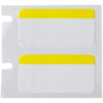 imagen de Brady M5-131-494-YL Etiquetas de color - 1 pulg. x 0.5 pulg. - Poliéster - Negro sobre blanco, amarillo - B-494