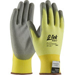 imagen de PIP G-Tek KEV 09-K1250 Gray/Yellow XL Cut-Resistant Gloves - ANSI A2 Cut Resistance - Polyurethane Palm & Fingertips Coating - 9.8 in Length - 09-K1250/XL