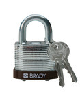 imagen de Brady Candado de seguridad con llave - Ancho 1 9/16 pulg. - 101957