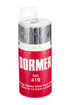 imagen de Dormer A191 Jobber Drill Set 5969777 - Right Hand Cut - Steam Tempered Finish - 4 x D Standard Spiral Flute