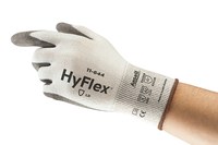 imagen de Ansell HyFlex INTERCEPT™ 11-644 Grey 9 Cut-Resistant Glove - ANSI A2 Cut Resistance - Polyurethane Palm Coating - 284092
