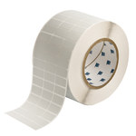 imagen de Brady THT-5-435-10 Rollo de etiquetas troqueladas para impresoras - 1 pulg. x 1/2 pulg. - Poliéster - Plateado - B-435