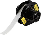 imagen de Brady Workhorse B33-257-7425 Rollo de etiquetas troqueladas para impresoras - 0.825 pulg. x 0.25 pulg. - Polipropileno - Blanco - B-7425