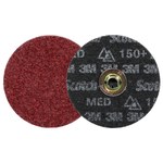 imagen de 3M Scotch-Brite TN Disco de acondicionamiento de superficies de cambio rápido 67154 - 5 pulg. - Cerámica con forma precisa - 150+ - Mediano