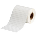 imagen de Brady THT-14-498-5-SC Rollo de etiquetas troqueladas para impresoras - 0.65 pulg. x 0.2 pulg. - Vinilo - Blanco - B-498