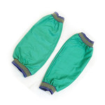 imagen de Chicago Protective Apparel Blue/Green FR Cotton Welding Sleeve - 593-GR-AA
