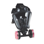 imagen de MSA Ultra Allergen Reduction Mascarilla completa 10016758 - tamaño Pequeño - Negro - SoftFeel Hycar - 5 puntos suspensión - 28770