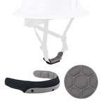 imagen de Ergodyne Skullerz 8900 Acolchado de repuesto para casco de seguridad 60199 - Gris