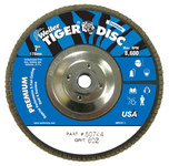 imagen de Weiler Tiger Type 27 Flap Disc 50745 - Zirconium - 7 in - 80 - Medium
