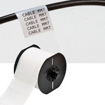 imagen de Brady B33-73-427 Rollo de etiquetas troqueladas para impresoras - 0.75 pulg. x 1.75 pulg. - Vinilo - Blanco - B-427