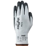 imagen de Ansell HyFlex 11-724 Black/White 8 Cut-Resistant Glove - ANSI A2 Cut Resistance - Polyurethane Palm Coating - 11-724/8