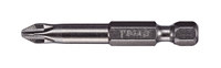 imagen de Vega Tools #1 Phillips Potencia Broca impulsora 170P1ACR - Acero S2 Modificado - 2 3/4 pulg. Longitud - Gris Gunmetal acabado - 00393