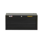 imagen de Stanley 100 Series 11 1/2 pulg. Caja de herramientas del medio - 2 Cajones - Acero - STST22621BK
