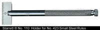 imagen de Starrett Soporte para manómetros - espesor de 1/10 pulg. - 110