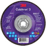 imagen de 3M Cubitron 3 Cut and Grind Wheel 90017 - Type 27 (Depressed Center) - 5 in - Precision Shaped Ceramic Aluminum Oxide - 36+
