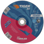 imagen de Weiler Tiger AO Depressed-Center Grinding Wheel 68374 - 9 in - Aluminum Oxide - 30 - T