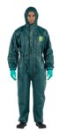 imagen de Ansell Microchem AlphaTec Overoles resistentes a productos químicos 68-4000 GR40-T-92-111-04 - tamaño Grande - Laminado de película microporosa - Verde - 60466