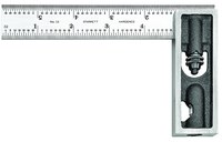 imagen de Starrett Acero Cuadrado doble de lectura en pulgadas - longitud de 6 pulg. - 13C