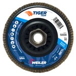 imagen de Weiler Tiger Trim Type 29 Flap Disc 50008 - Zirconium - 4-1/2 in - 80 - Medium