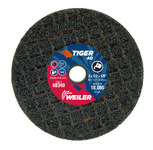 imagen de Weiler Tiger AO Portable Snagging Wheel 68340 - Type 1 (Straight) - 3 in - Aluminum Oxide - 16 - P