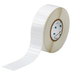 imagen de Brady THT-79-423-10 Rollo de etiquetas troqueladas para impresoras - 2 pulg. x 0.4 pulg. - Poliéster - Blanco - B-423