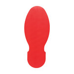 imagen de Brady ToughStripe Max Rojo Cinta para marcado de piso - 10 pulg. Anchura x 4 pulg. Longitud - 22 mil Espesor - Un solo lado Adhesiva - 62991