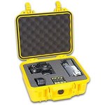 imagen de Pelican Estuche rígido protector 1400 NL/CF Yellow - Polipropileno - Espuma de poliuretano personalizada acolchado - 13.37 pulg. x 11.62 pulg. - 14022