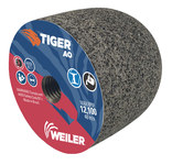 imagen de Weiler Tiger AO Aluminum Oxide Abrasive Plug - Threaded Nut Attachment - 3 in Length - 5/8-11 UNC Center Hole - 68331