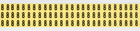imagen de Brady 3410-8 Etiqueta de número - 8 - Negro sobre amarillo - 11/32 pulg. x 1/2 pulg. - B-498