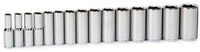 imagen de Williams JHW32947 6 Puntos Juego de llaves de vaso profundas - accionamiento 1/2 pulg. - Longitud profunda - 32749