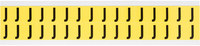imagen de Brady 3420-J Etiqueta en forma de letra - J - Negro sobre amarillo - 9/16 pulg. x 3/4 pulg. - B-498