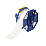 imagen de Brady J-136-7425J Rollo de etiquetas troqueladas para impresoras - 1.5 pulg. x 0.75 pulg. - Polipropileno - Blanco - B-7425J