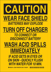 imagen de Brady B-555 Aluminio Rectángulo Señal de advertencia química Amarillo - 10 pulg. Ancho x 14 pulg. Altura - 126075