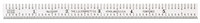imagen de Starrett Acero totalmente flexible Regla de acero totalmente flexible - longitud de 6 pulg. - ancho de 1/2 pulg. - espesor de 1/64 pulg. - C306R-6