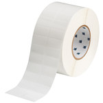 imagen de Brady THT-6-7546-10 Rollo de etiquetas troqueladas para impresoras - 1.5 pulg. x 3/4 pulg. - Poliéster - Blanco - B-7546