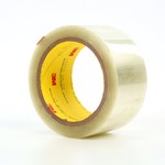 imagen de 3M 396 Clear Splicing & Core Starting Tape - 2 in Width x 36 yd Length - 4.1 mil Thick - Rubber Resin Liner - 19086