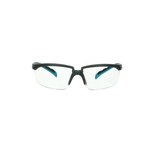 imagen de 3M Solus 2000 Series Safety Glasses S2001SGAF-BGR - Scotchgard Anti-Fog Clear Lens - Gray/Teal Ratcheting Temples
