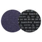 imagen de 3M Scotch-Brite Disco de acondicionamiento de superficies de cambio rápido 67209 - Cerámica con forma de precisión - 4 pulg. - X-Extra Grueso - 60+