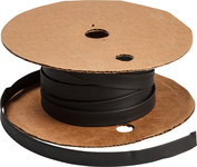 imagen de Brady Bradymark HSA-95-BK Negro Poliolefina Tubería termocontraíble para impresora de transferencia térmica continua - Longitud 100 pies - Dia Min Alambre 0.187 pulg. a Dia Max Alambre 0.375 pulg. - 0