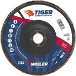 imagen de Weiler Tiger Ceramic Type 27 Flap Disc 50138 - Ceramic - 7 in - 80 - Medium
