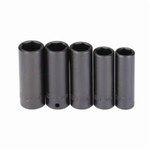 imagen de Proto J74218 6 Puntos 1/2 pulg. Juego de llaves de impacto profundas - accionamiento 1/2 pulg. - 15082