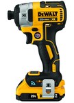 imagen de DEWALT Tool Connect 20V MAX 1/4 pulg. Kit de destornillador de impacto - Batería de iones de litio - DCF888D2