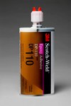 imagen de 3M Scotch-Weld 110 Gris Adhesivo epoxi - Base y acelerador (B/A) - 200 ml Cartucho - 87274