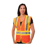 imagen de PIP High-Visibility Vest 302-MVATOR 302-MVATOR-2X - Size 2XL - Orange - 88254