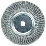 imagen de Weiler 09719 Wheel Brush - 12 in Dia - Knotted - Standard Twist Steel Bristle