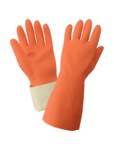 imagen de Global Glove 30FT Orange 9 Latex Work Gloves - 30FT/9