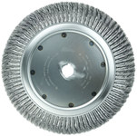 imagen de Weiler 09989 Wheel Brush - 15 in Dia - Knotted - Standard Twist Steel Bristle